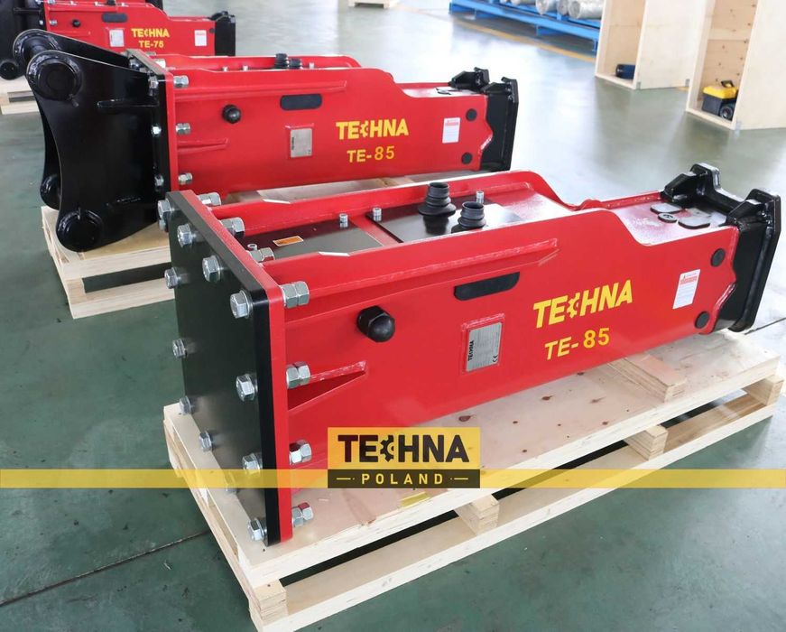 Młot Hydrauliczny koparki TE-85 JCB CATerpillar komatsu 730 KG Techna