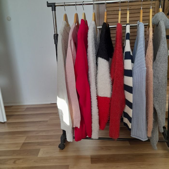 10x sweter, rozmiar S/M (cena za całość)