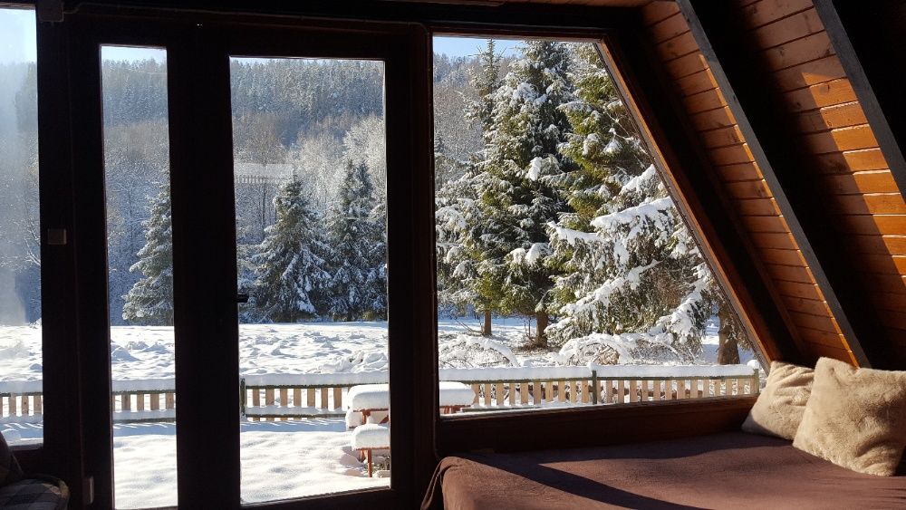 Brda Perełka Drewniany Domek w Bieszczadach