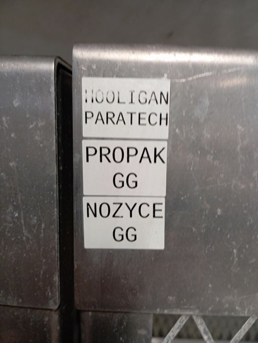 Klatka Box na butle gazu technicznego (aluminium)