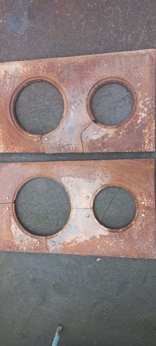 Плити чугунні 2 шт.