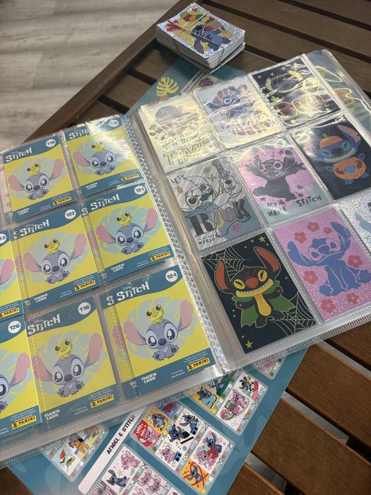 Cartas Stitch Panini (trading cards)