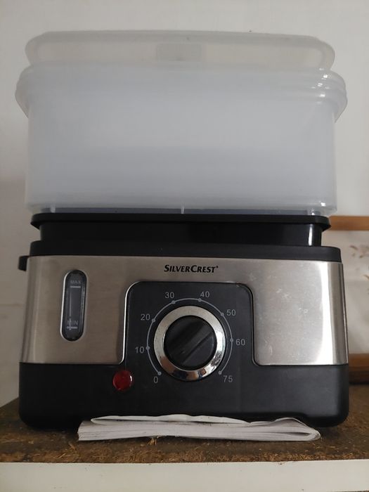 Maquina de cozer a vapor