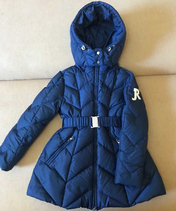 Пуховик Junior Republic для девочки (утеплитель 80% пух, 20% перо).