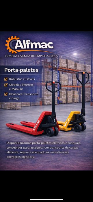 Stacker! Porta paletes! Novo! Heli