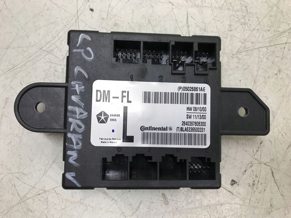 Dodge Caravan V Voyager Modul Drzwi Lewy Przod p05026861ae