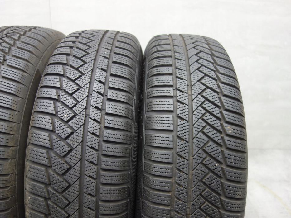 215/60R18 Koła zimowe Mercedes OE GLB GLA Continental jak nowe Tpms runflat