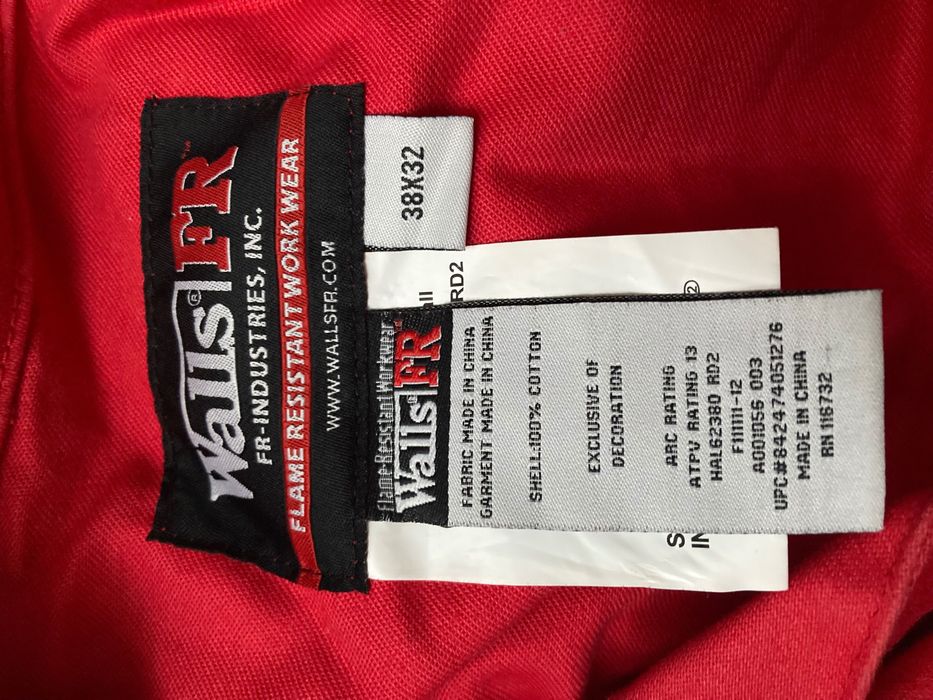 Kombinezon roboczy profesjonalny trudnopalny odblaski 38 Walls FR