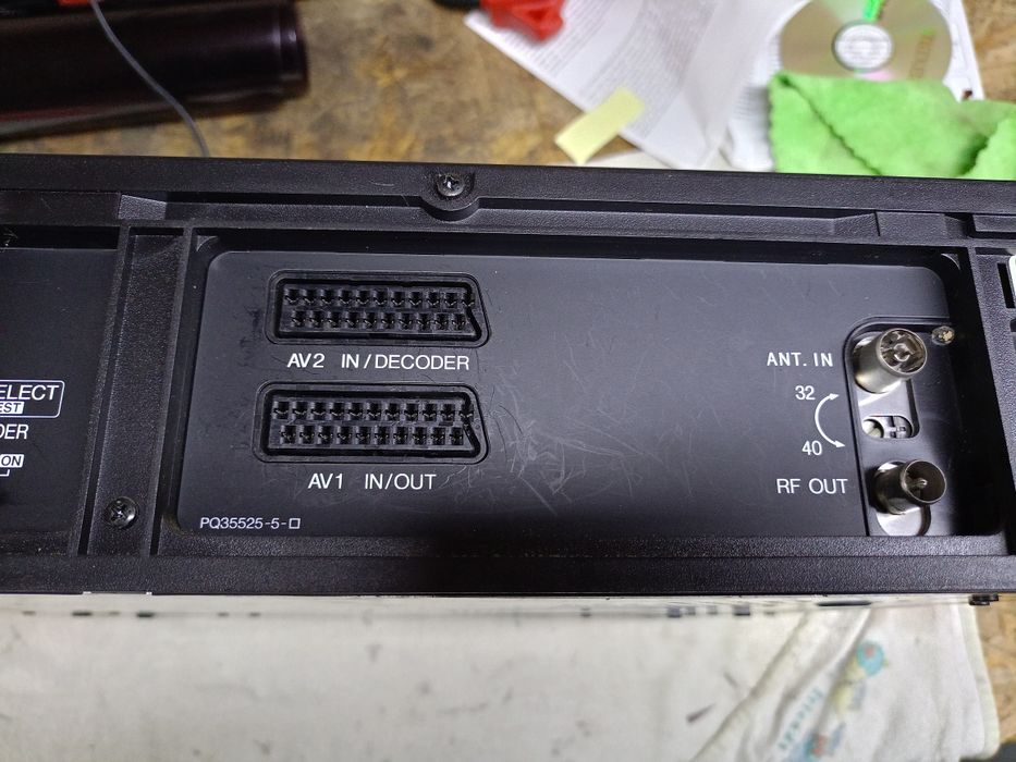 magnetofon jvc video cassette recorder