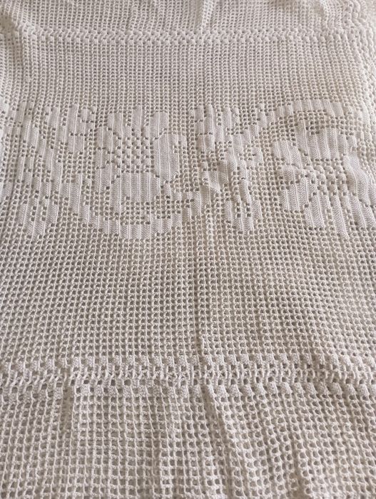 Colcha pequena 83x130 Croché
