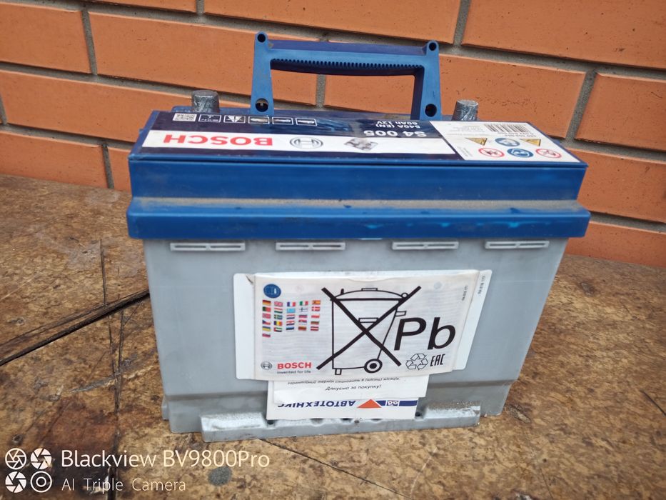 Аккумулятор 60Ач в робочому стані