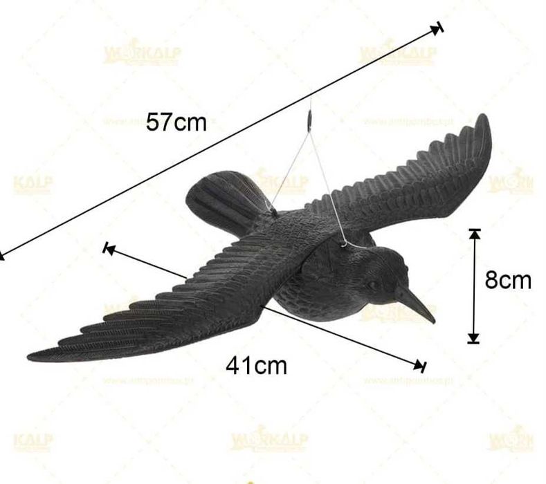 CORVO Plástico Anti-Pássaros