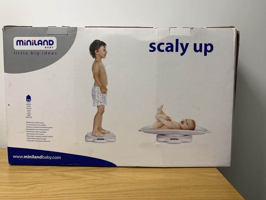 Balança recém-nascido bebé criança Scaly Up Miniland
