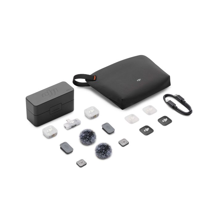 DJI Mic Mini 2 | 2 TX + 1 Mobile RX + Charging Case | SELADO | 3 ANOS DE GARANTIA