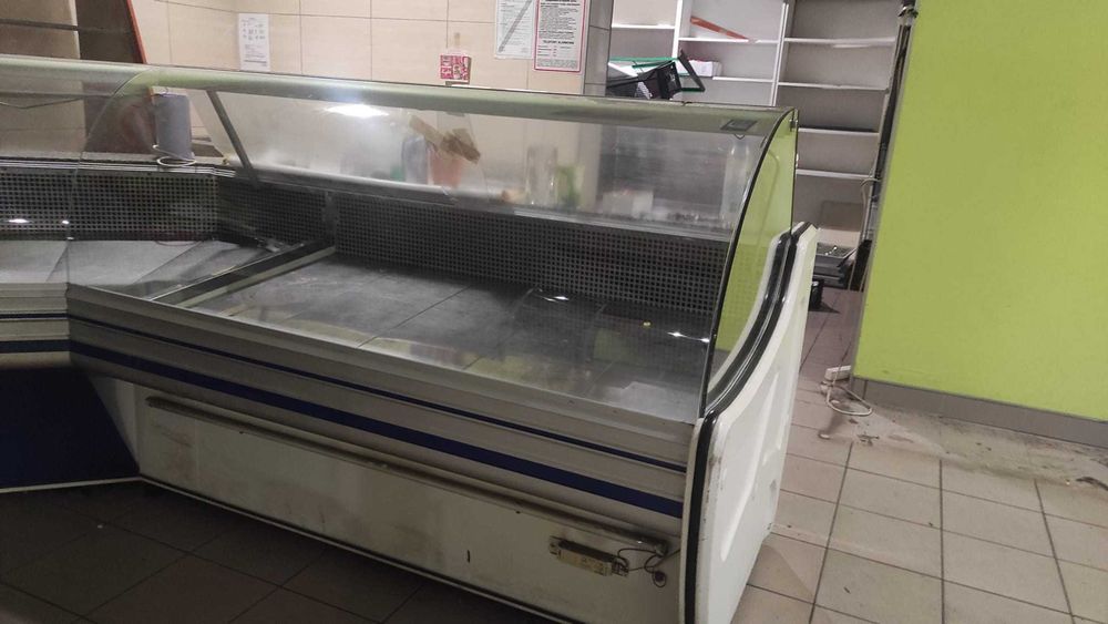 Lada chłodnicza narożna