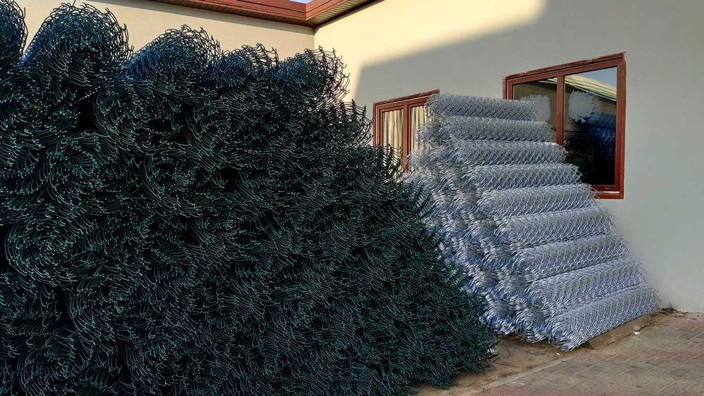 Siatka Ogrodzeniowa Ocynkowana Ogrodzenie 3 mm h.150 cm PRODUCENT