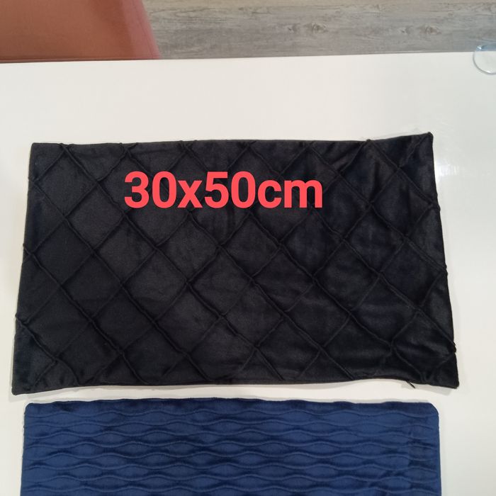 2 capas de almofada em veludo