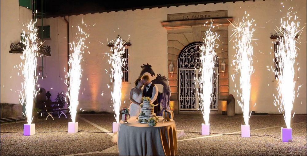 FOGO FRIO SPARKLES Para Casamentos e Eventos