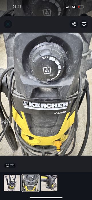 Karcher K 4.650 uszkodzony