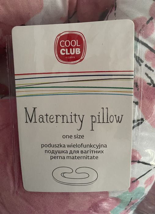 Poduszka ciążowa do karmienia nowa poducha rogal dla ciężarnej