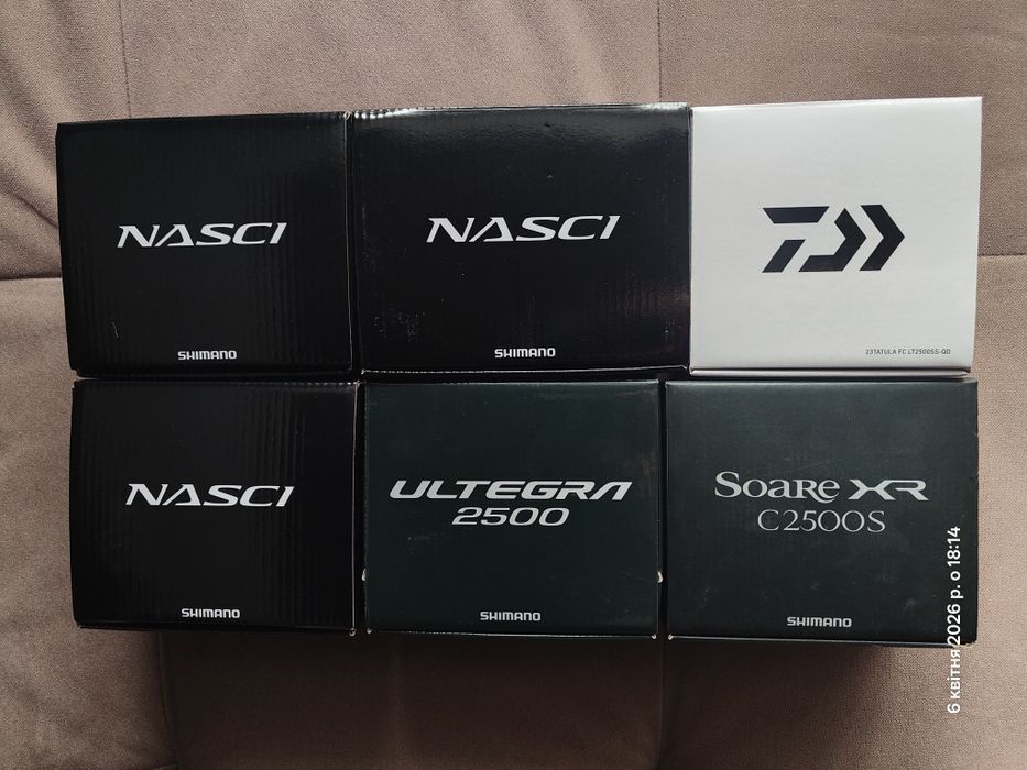 shimano nasci 2500 - Хобі, відпочинок і спорт - OLX.ua
