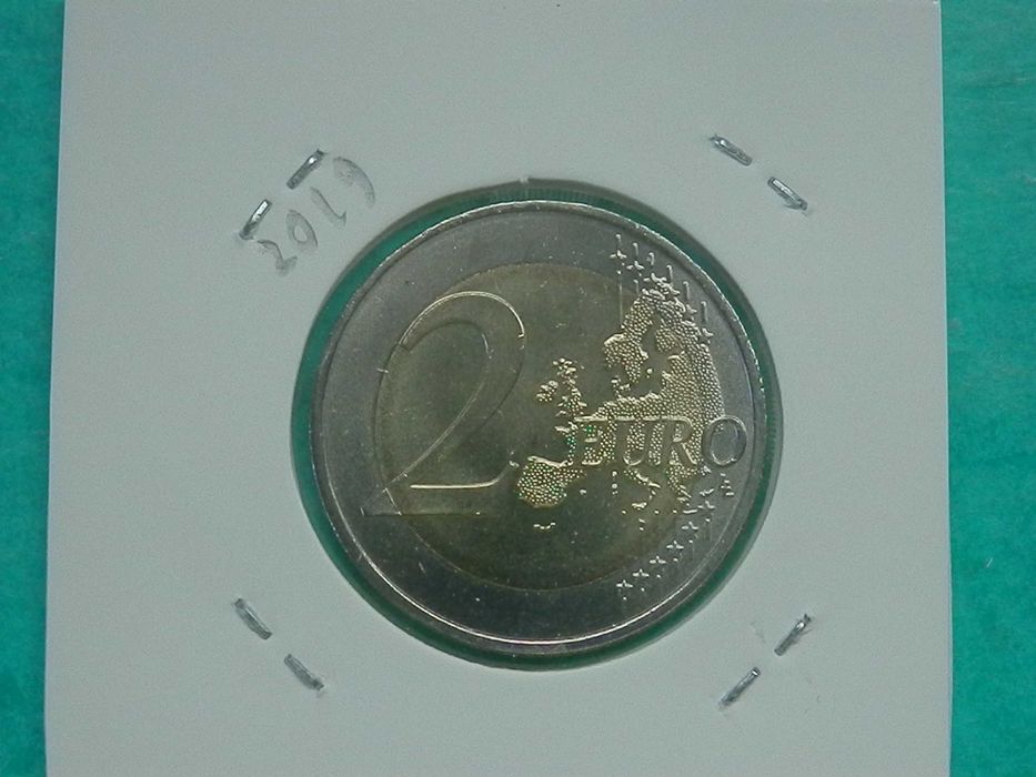 1108 - Euro: 2,00 euros 2019 "Fernão Magalhães", por 2,50