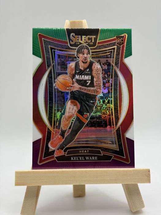 Kel’el Ware #66 RC Green White Purple NBA