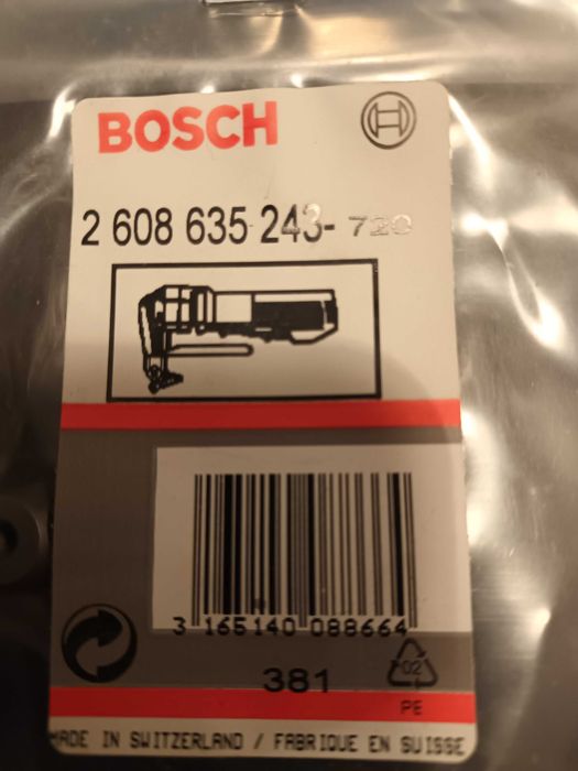 Sprzedam górne noże do nożyc do blachy firmy Bosch