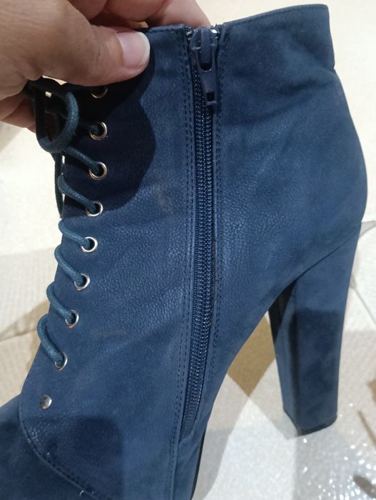 Botins azul marinho
