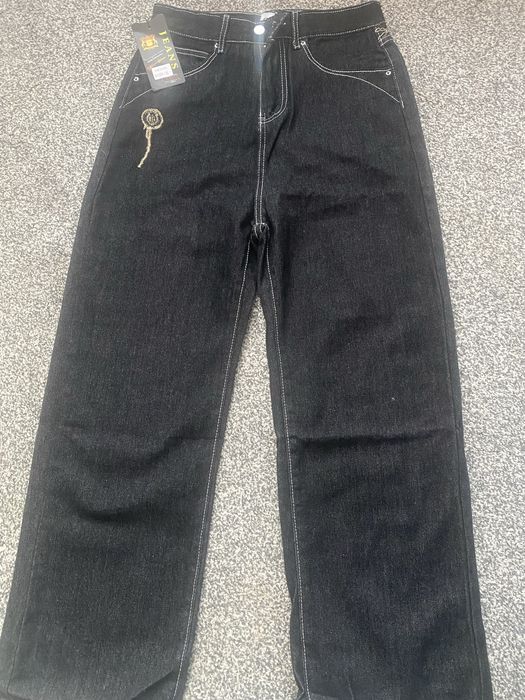 Джинси Jnco baggy jeans джинко багги джинсы широкие pants rap джинсы