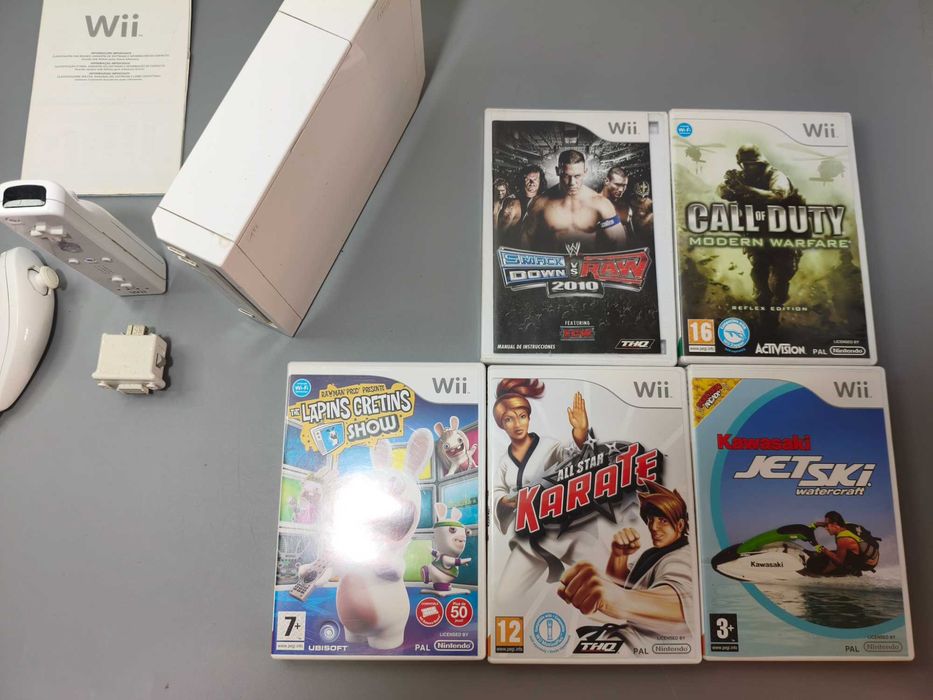 Nintendo Wii Consola com Jogos