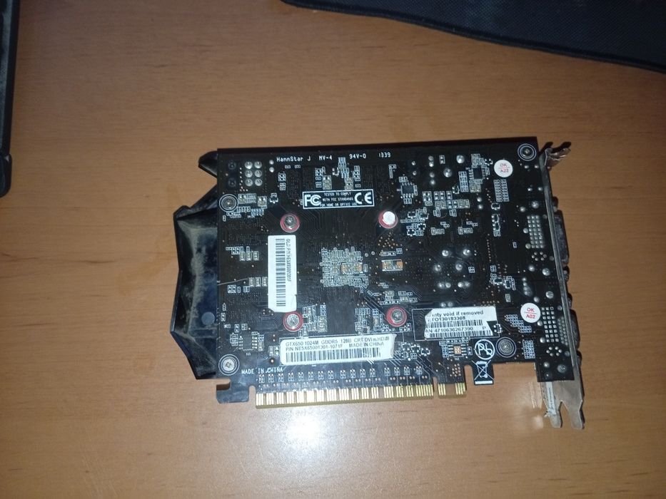 gtx650 Palit 1gb ddr 5