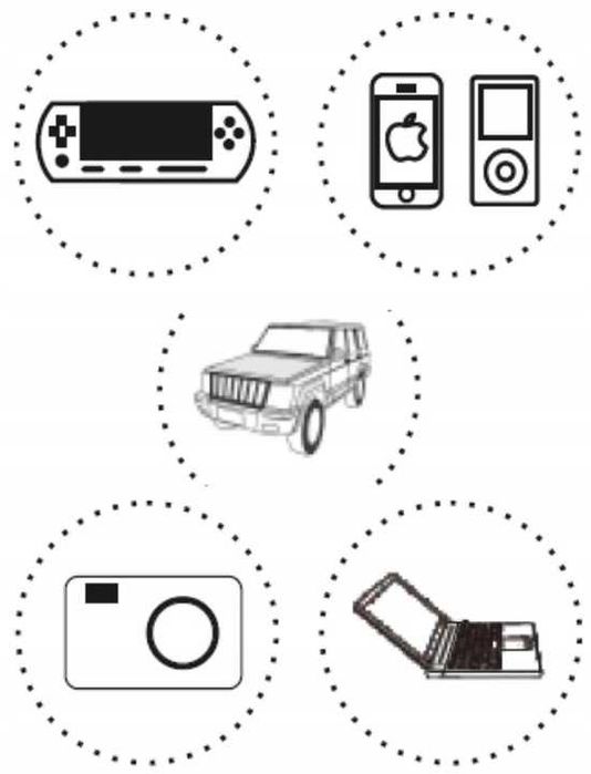 ZESTAW jump starter rozruch booster powerbank 12800mAh młotek kable