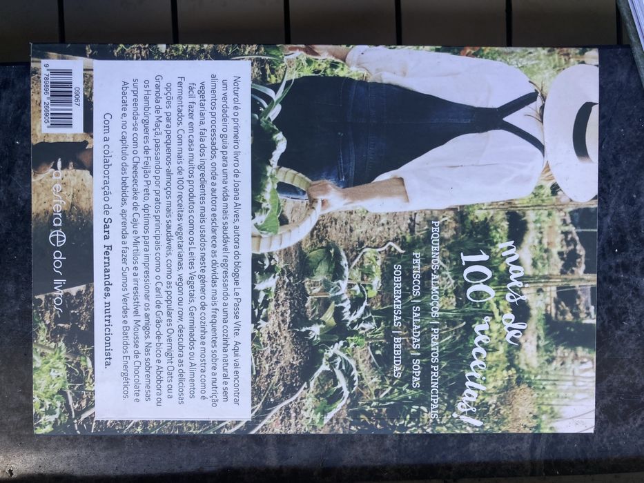 Livros de receitas - alimentação saudável e vegetariana