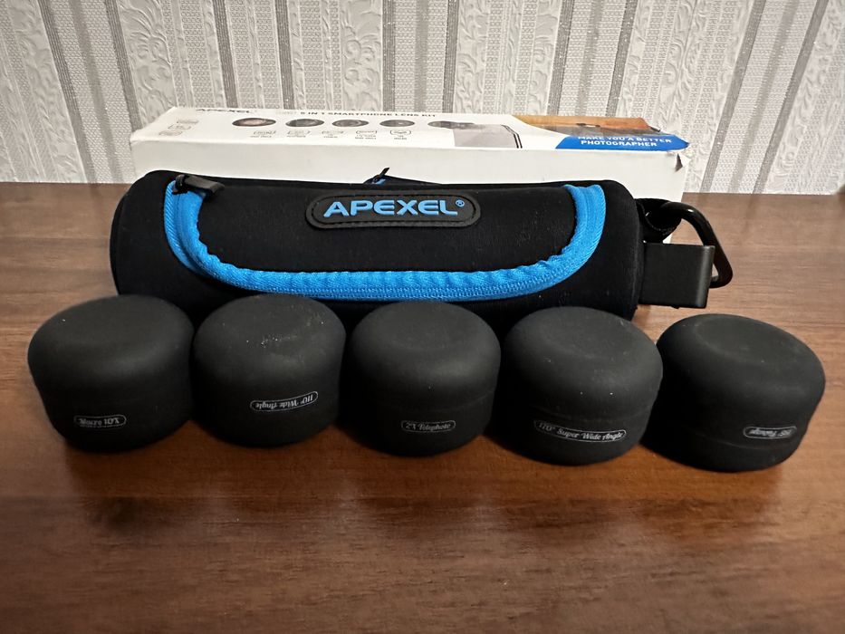 Обьективы Apexel HD5 для телефона