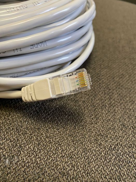 Кабель для підключення до інтернету CAT 6 30м ,Патчкорд,LAN кабель,