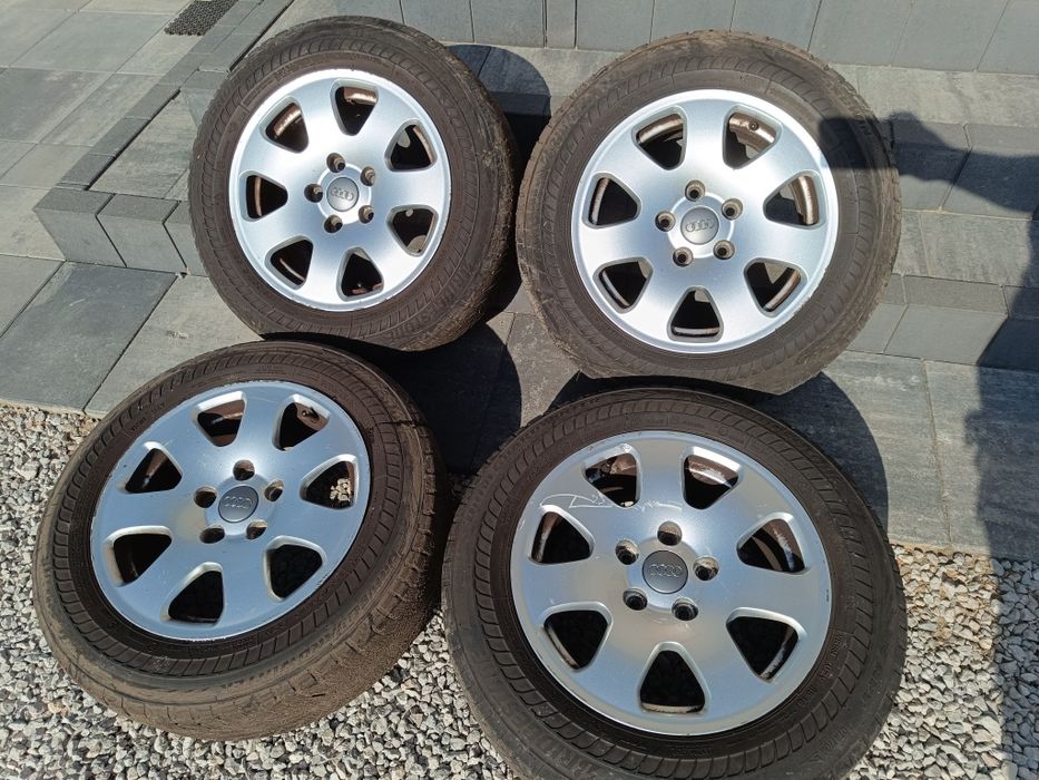 Alufelgi 15" 5x112 Audi A4 B6 B5 VW golf T4 Passat Caddy Touran Seat