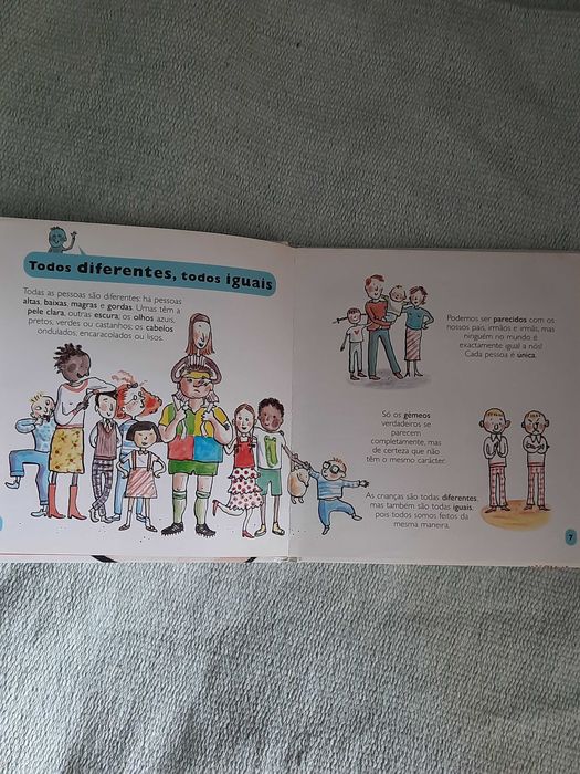 Livro infantil "O corpo"