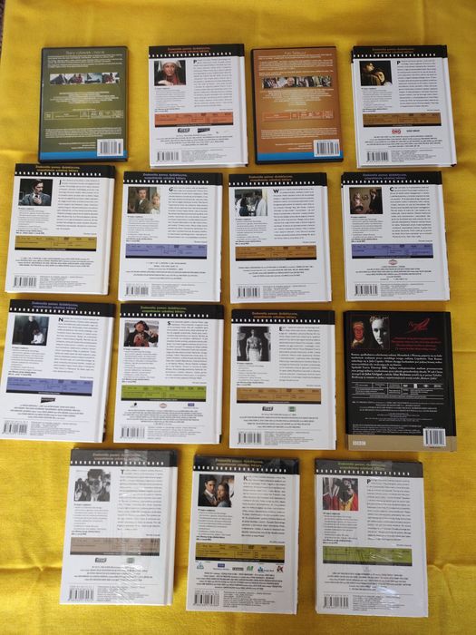 27 x Lektury w tym  16 dvd Wyborcza i 11 książek stan dvd idealny