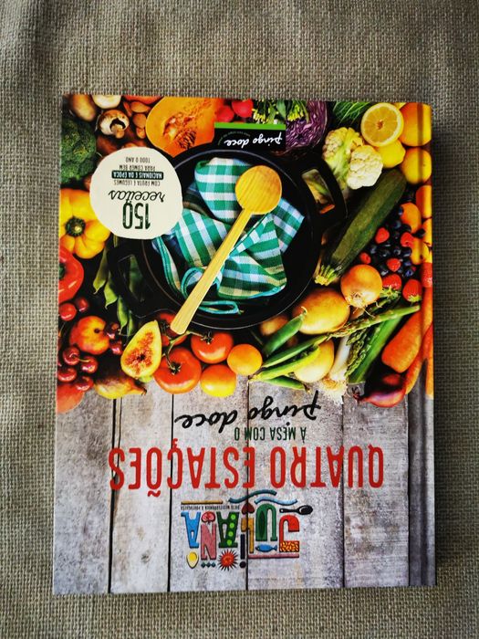 Livro receitas "Quatro estações" Pingo Doce