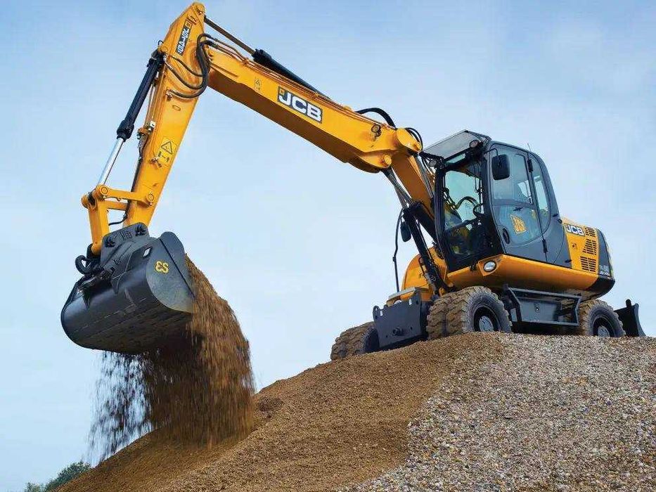 Оренда | послуги екскаватора колісного JCB JS145