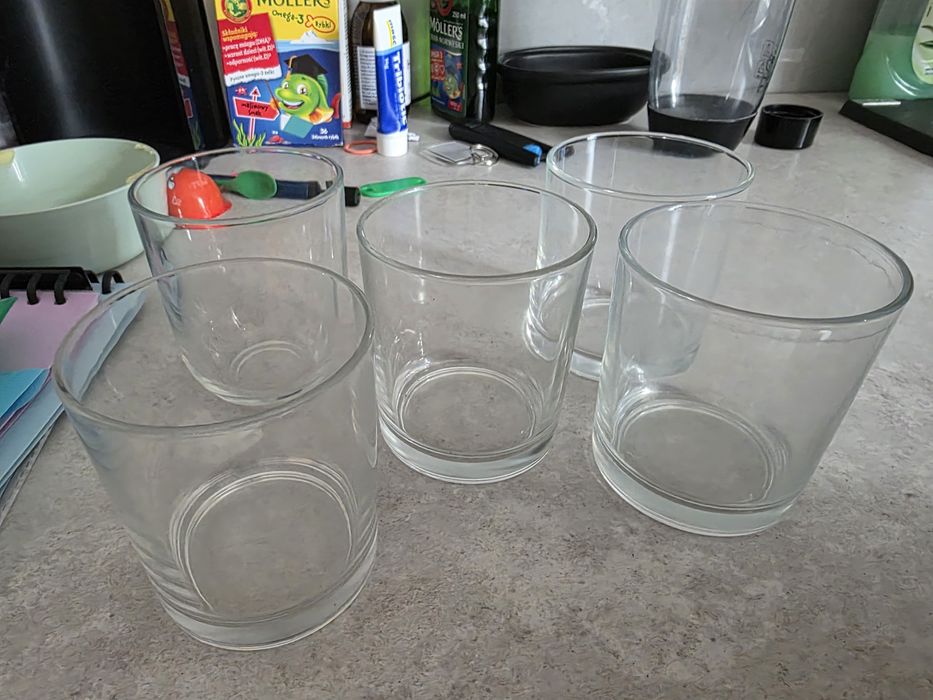 Szklanki 5 sztuk
