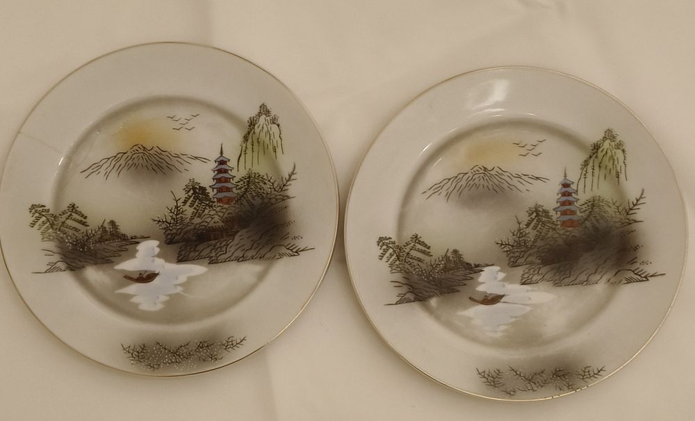 2 Pratos Kutani vintage