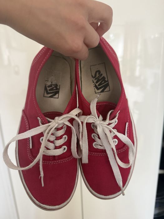 Vansy czerwone 36,5