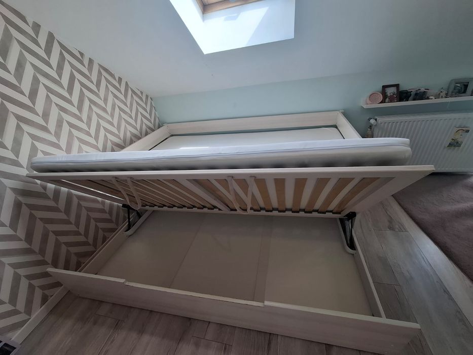 Łóżko młodzieżowe 90x200 rozkładane