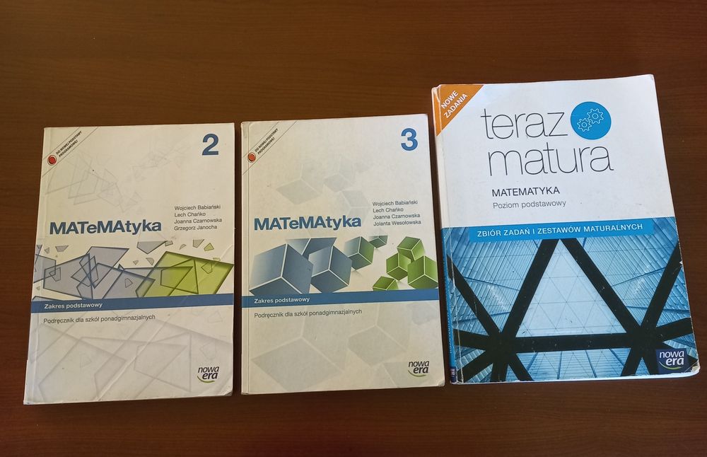 Podręczniki i zbiór zadań do matematyki