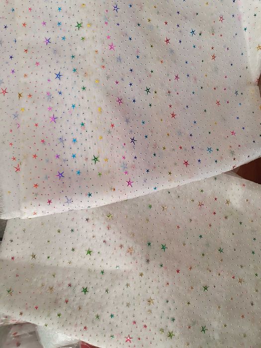 Liquidação total de tecidos