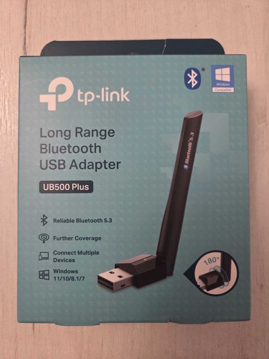 Bluetooth 5.3 адаптер TP-Link UB500 Plus + Гарантія!