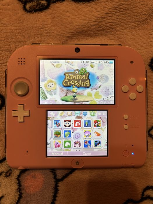 2da nintendo różowy