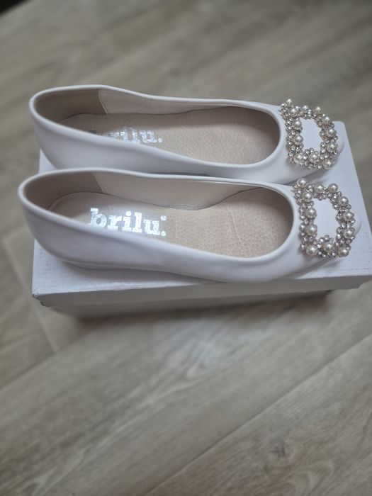 Buty ślubne r. 37  Brilu